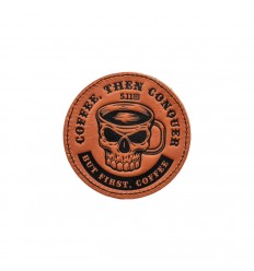 Morale Patches and Stickers - 5.11 | Coffee Then Conquer Patch - outpost-shop.com